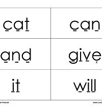 FREE Vocabulary Cards
