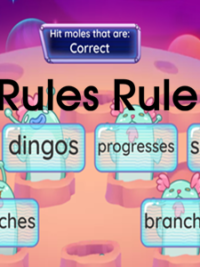 Spelling Rules Games